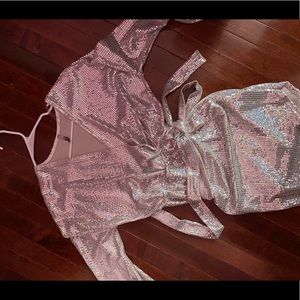 Sequin “sparkling” dress